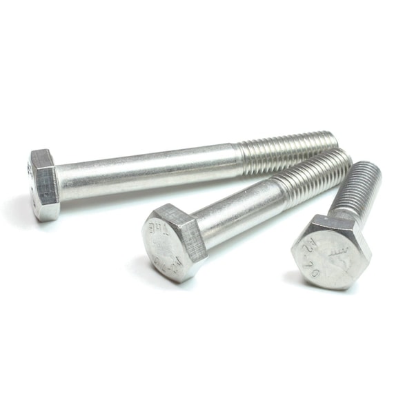 Newport Fasteners A2, M8-1.25 Hex Head Cap Screw, Plain Stainless Steel, 50 mm L, 100 PK 729650-100 - main
